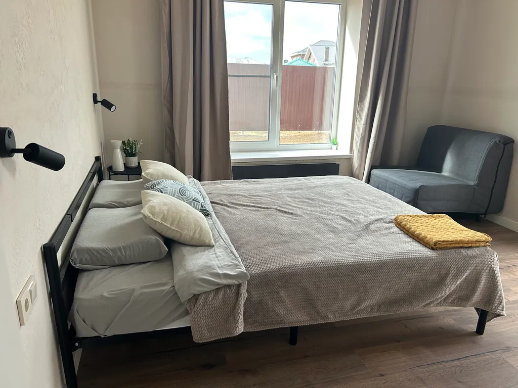 Эко-дом у озера с чаном, сауной и бильярдом