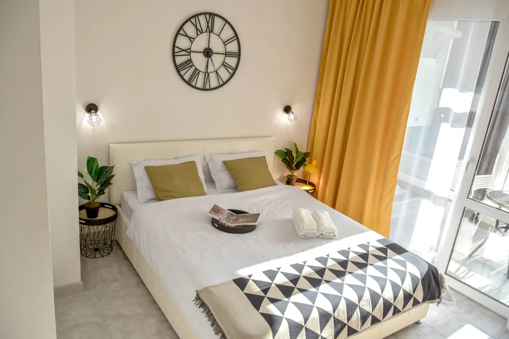 Современная студия «Olga Boykova» с видом на Эльбрус