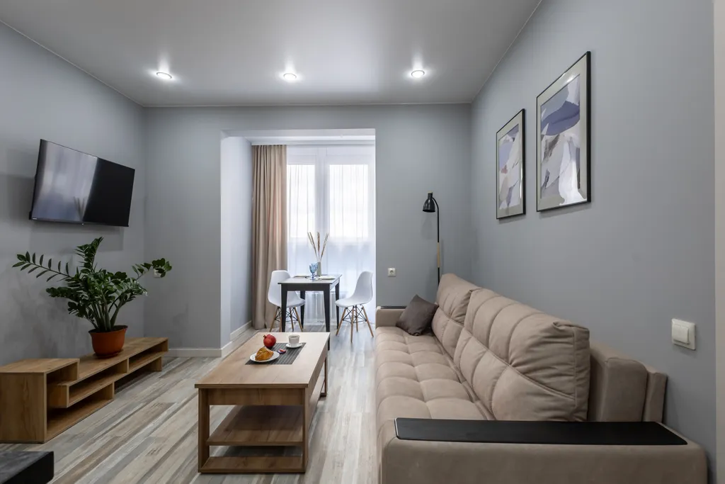 Стильная видовая квартира на Верхней Набережной