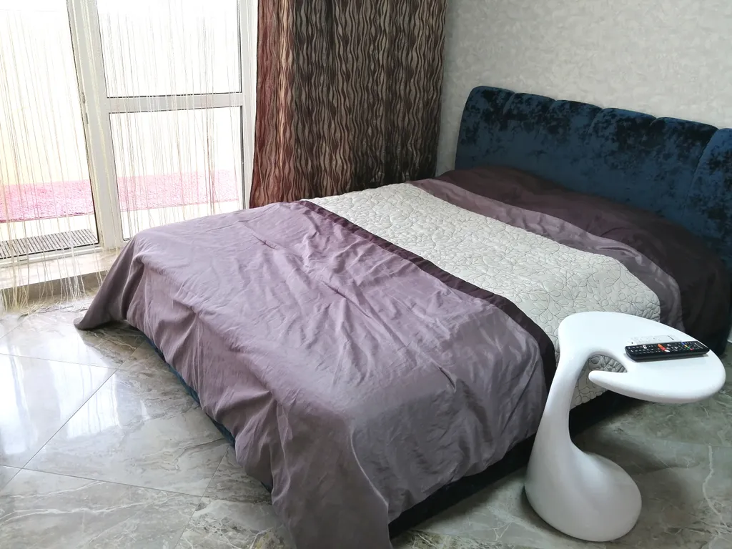 Апартаменты с балконом Джакузи 55*SmartTV Кухня Панорамный вид Центр