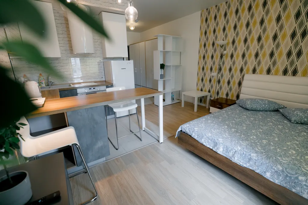 Квартира Студия в новостройке в центре — аренда посуточно в Обнинск