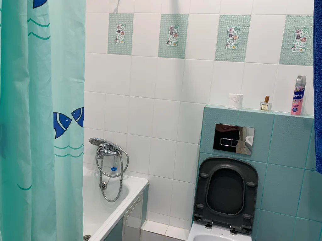 Однокомнатная квартира с видом на Волгу