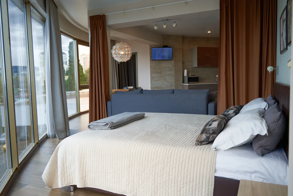 Апартаменты в центре с видом на море