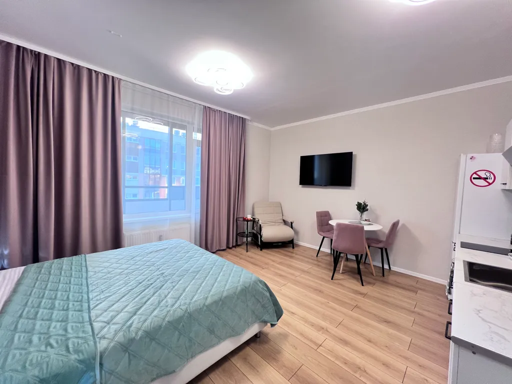 Квартира Квартира с новым ремонтом — Янино-1