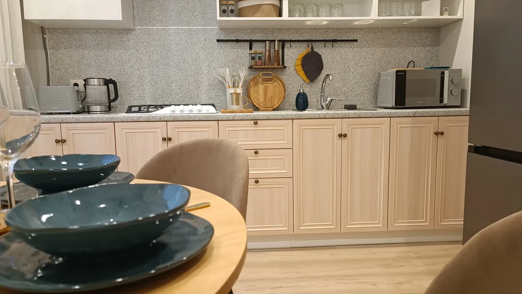 Апарт с видом на аквапарк