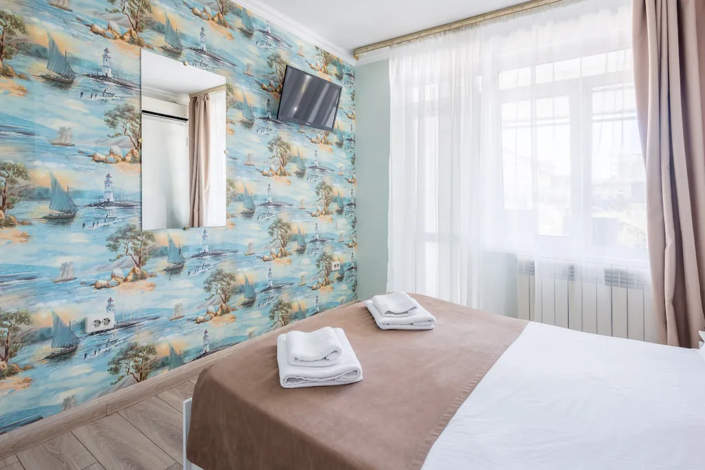 Уютный двухместный номер с видом на горы