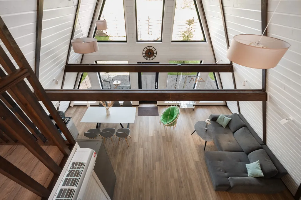 Коттедж с баней и уличным чаном