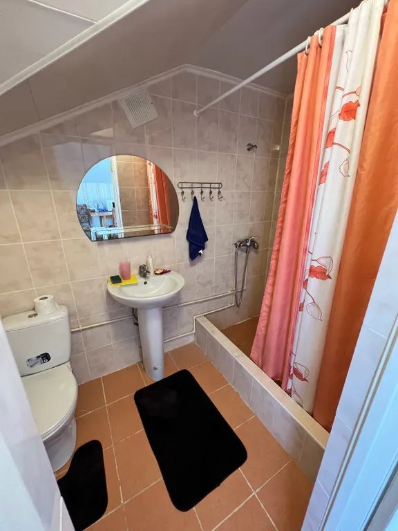 Однокомнатный номер с видом на горы и море на третьем этаже