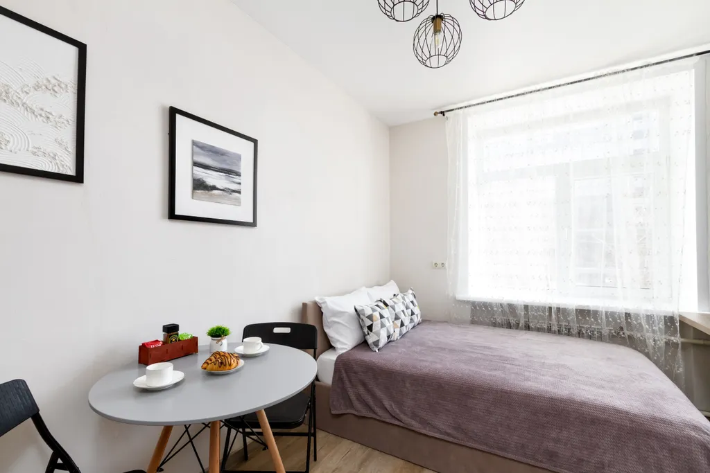 Квартира Уютная студия на площади Калинина у лофт парка Подземка — Новосибирск