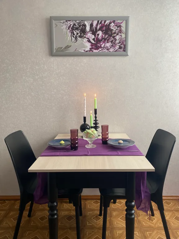 Однокомнатная квартира с видом на горы, Волгу и город