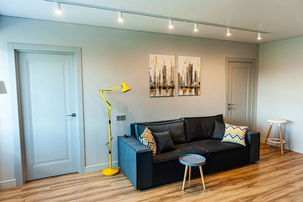 Новая уютная квартира с видом на новую набережную и реку Волхов