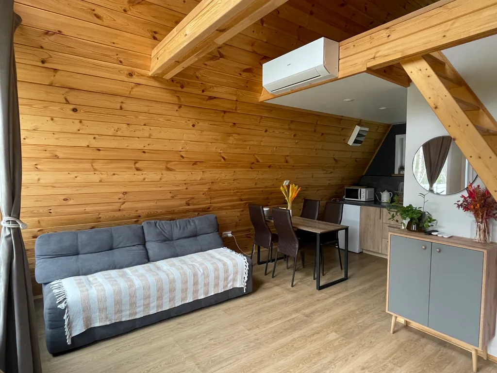 Уютный дом А-фрейм На воздухе