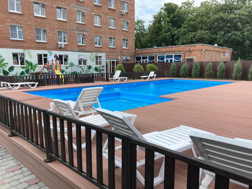 Квартира Квартира-студия с проектором в комплексе с бассейном — Ростов-на-Дону