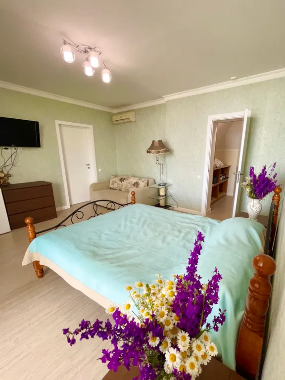 Апартаменты на первой линии с открытым балконом и видом на пляж