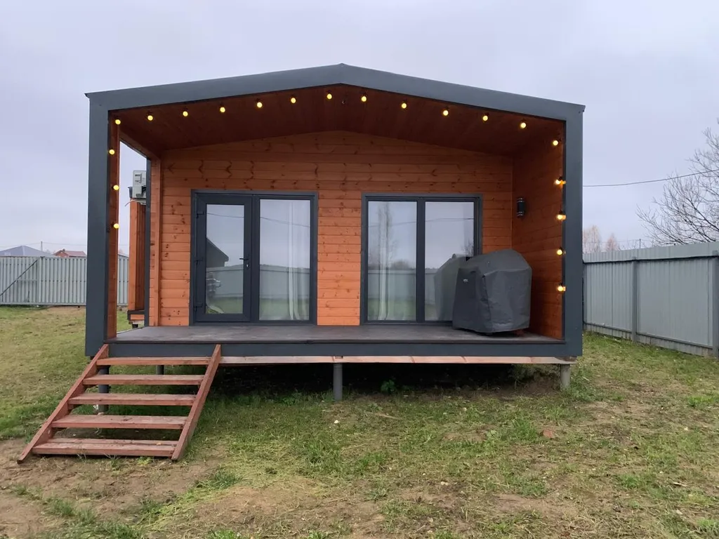 Загородный дом с баней