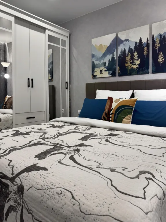 Евродвушка в шаговой доступности от набережной на границе с Китаем