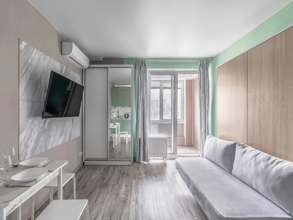 Квартира Квартира Уютная студия в новом доме — Москва