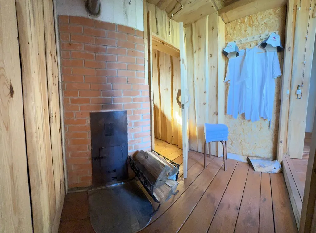 Коттедж Дом на берегу реки, в окружении леса с баней и чаном — Старово