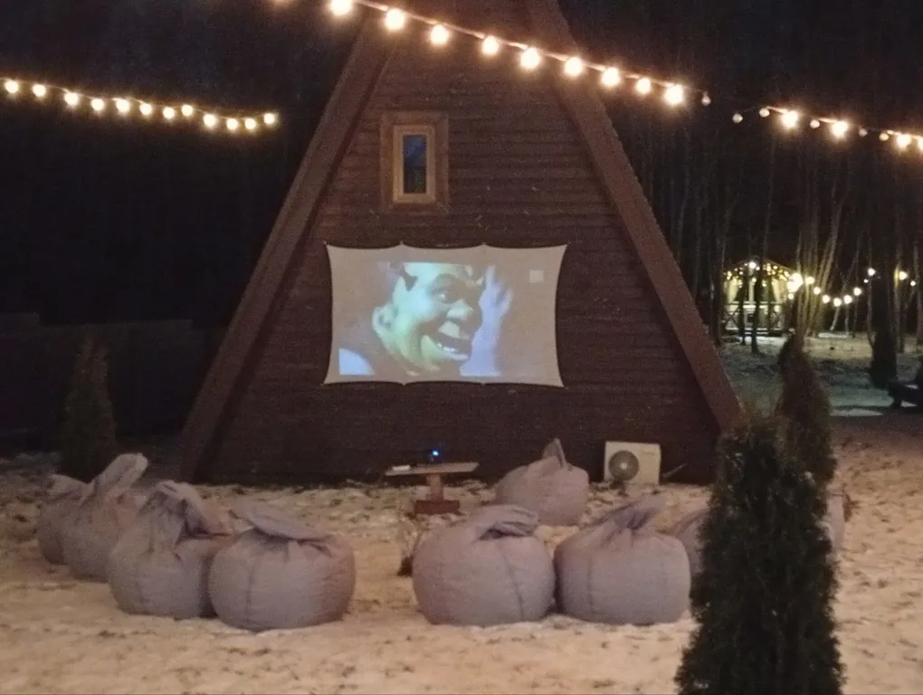 Уютный домик A-Frame