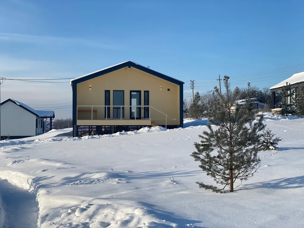 Стильный барнхаус в тихом месте