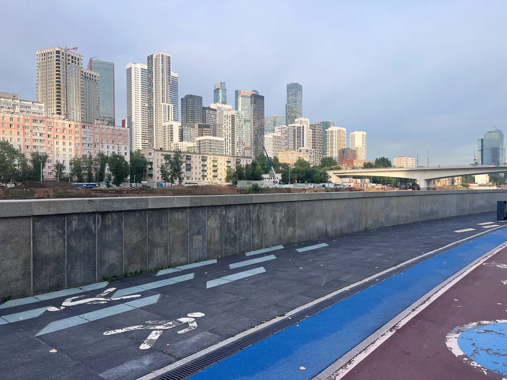 Квартира Квартира с завтраками на балконе у набережной Москвы реки — Москва