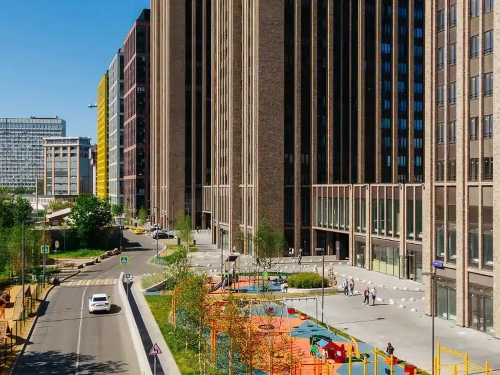 Квартира Дизайнерские апартаменты Sky Relax на 37м этаже жилого небоскреба — Москва