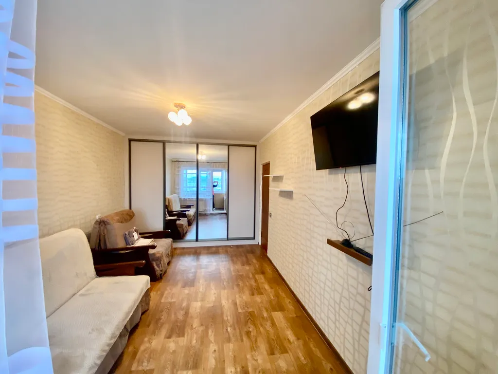 Уютная квартира с панорамным видом на город и гору Чатыр-Даг