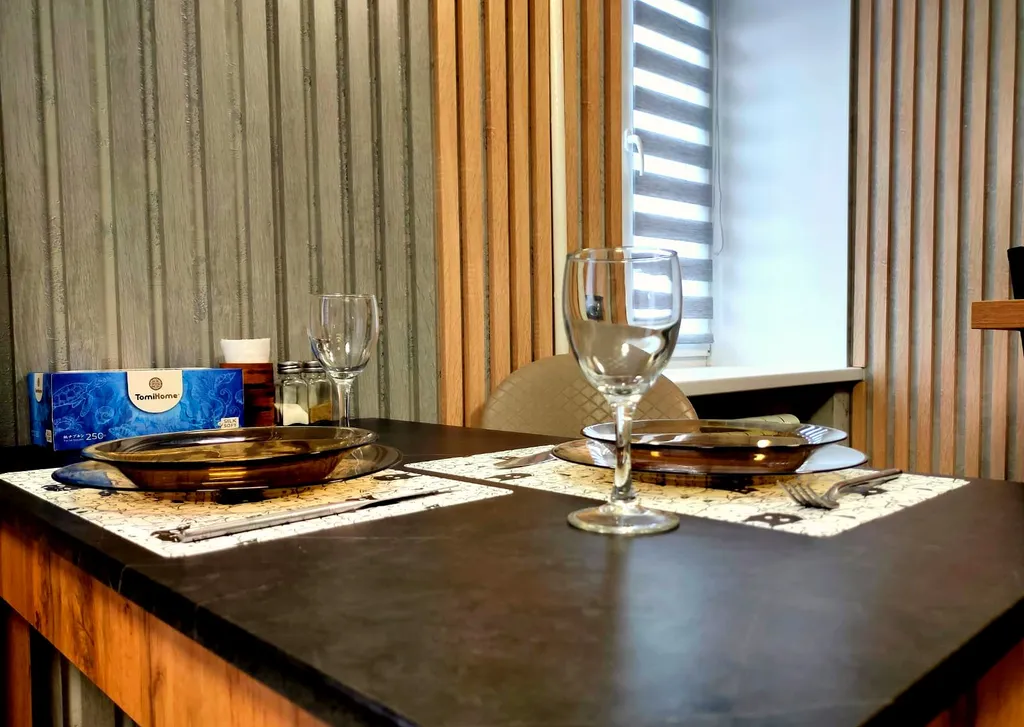 Очень уютная, стильная квартира студия в стиле лофт