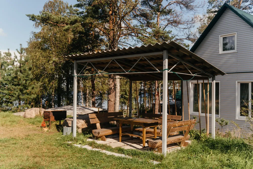 Дом на Сямозере у пляжа 1