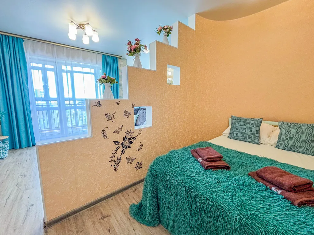 Стильные апартаменты Тиффани с видом на Амур