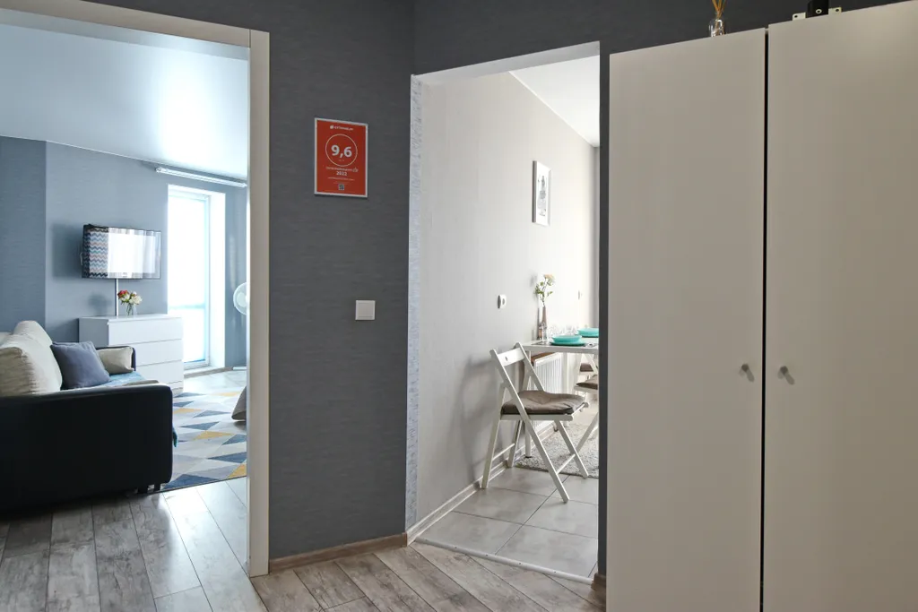 Семейные апартаменты с видом на город