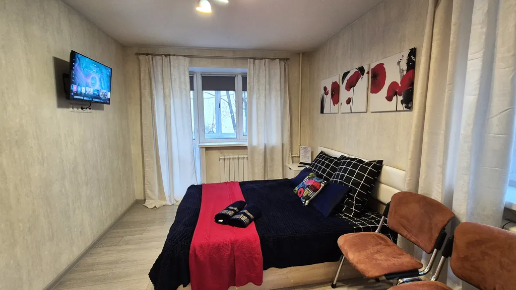 Яркая квартира в центре Пушкино у Победы — аренда посуточно в Пушкино