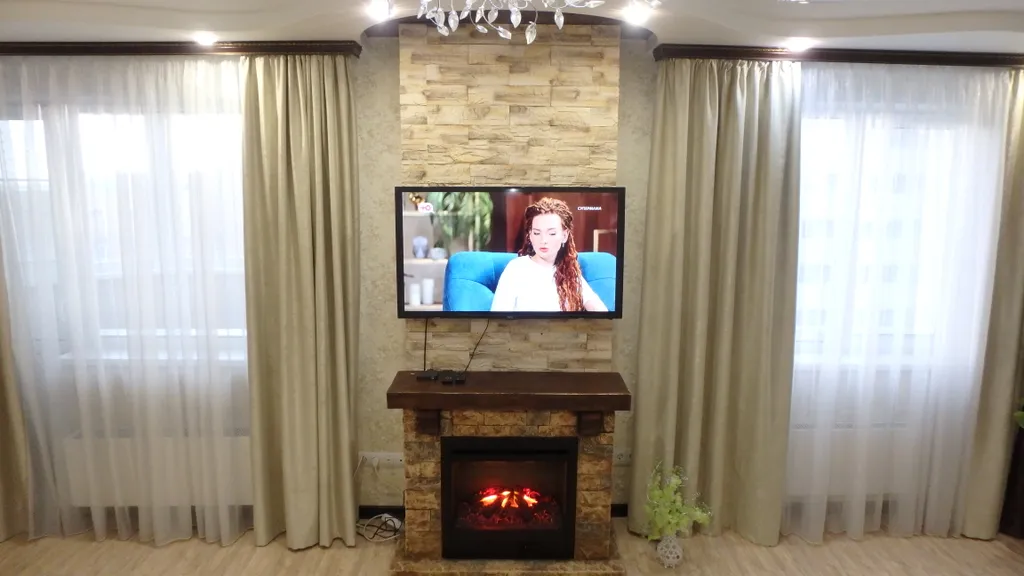 Элитная с джакузи и камином, центр, метро, парк, аква-парк, зоопарк, тцаура