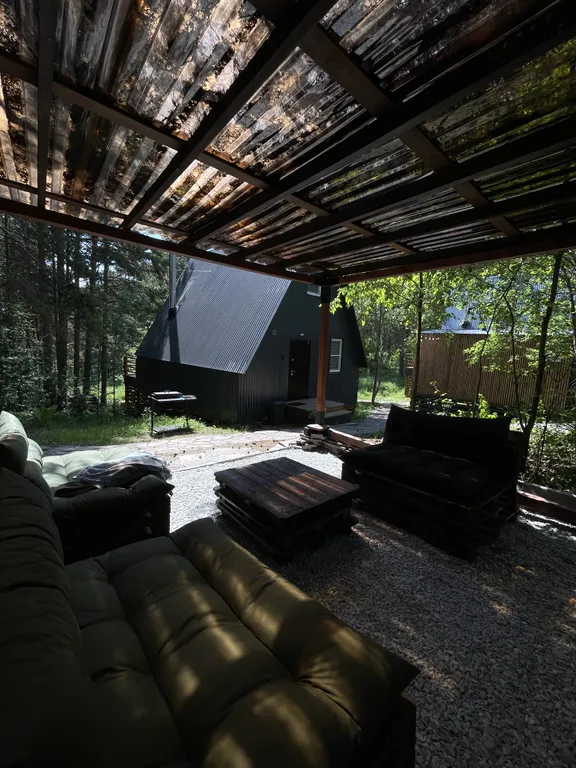 Глэмпинг A-frame Дом-1