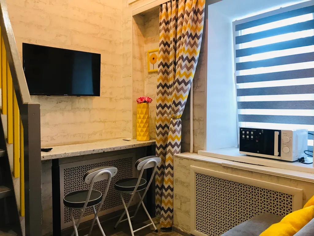 Стильная 2-х уровневая студия на Телецентре