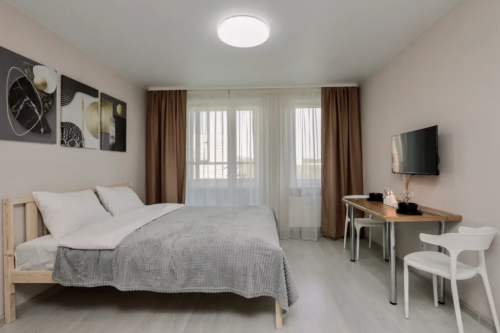 Уютная студия с евроремонтом