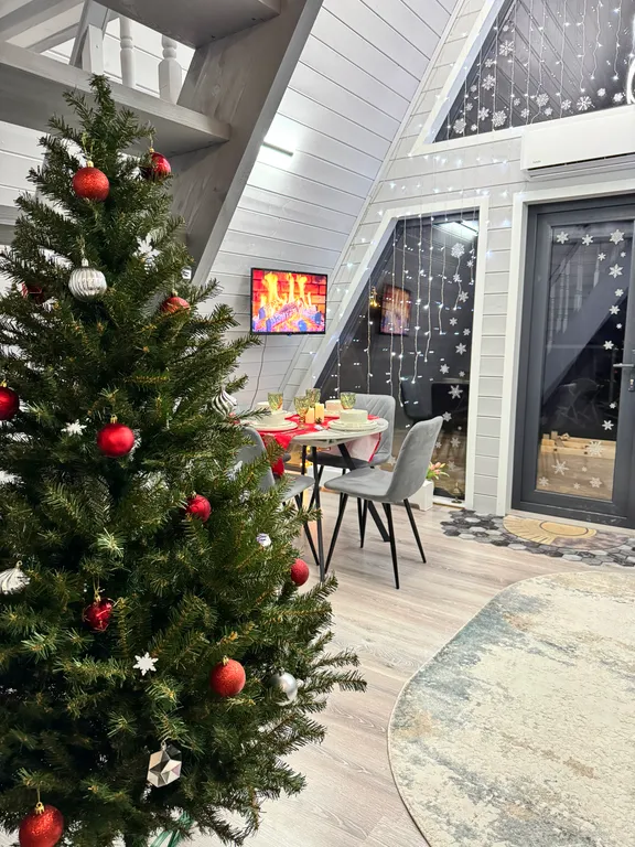 Коттедж Дом с баней и чаном у леса — Дубна