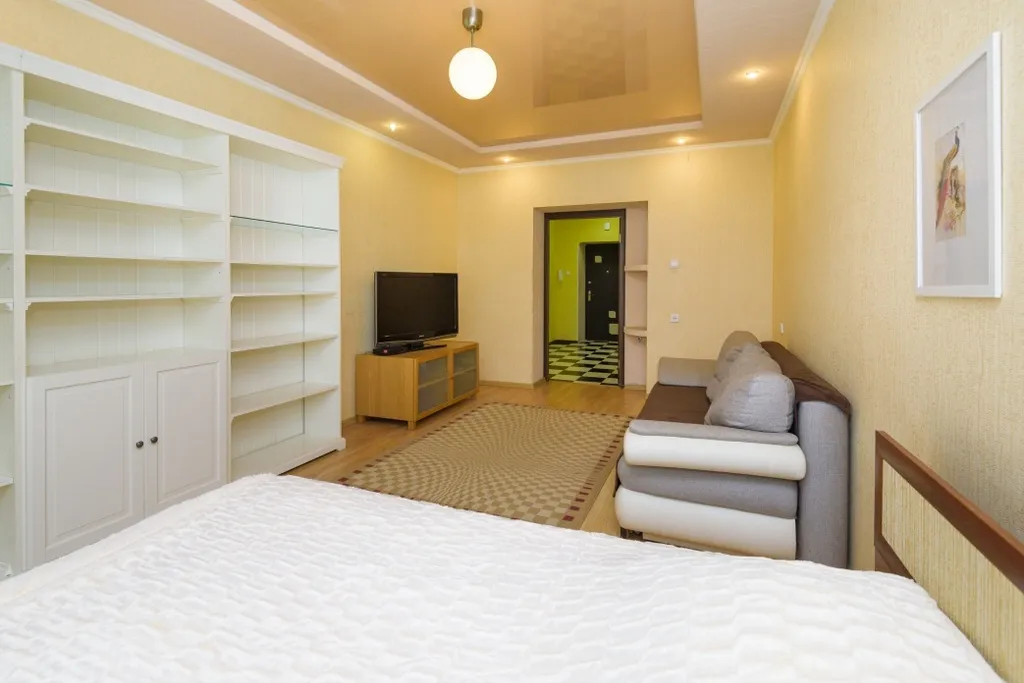 Просторная современная 1 комнатная квартира в центре