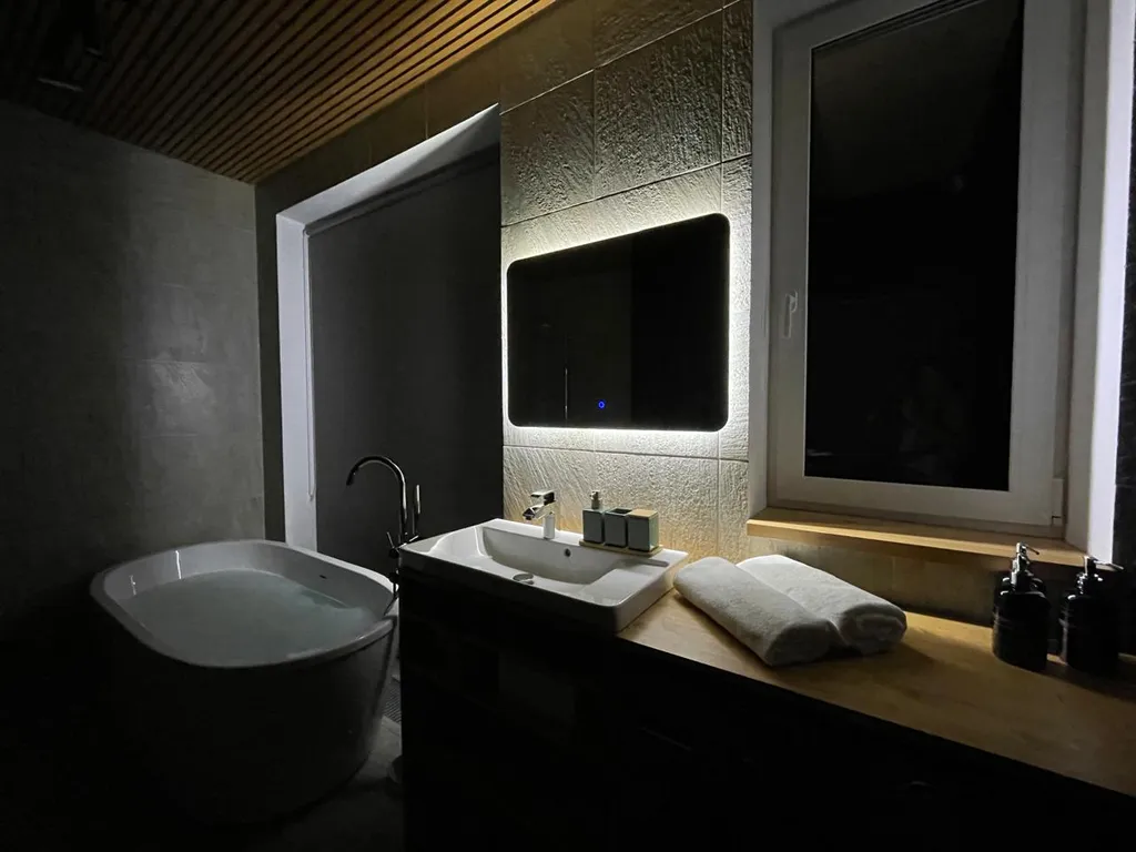 Панорамный дом с террасой