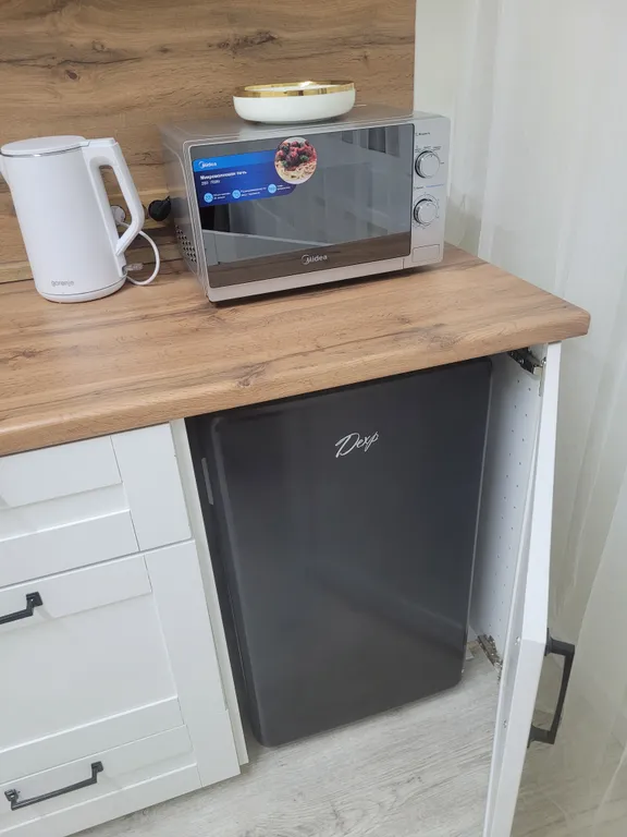 Уютная квартира с круглой кроватью