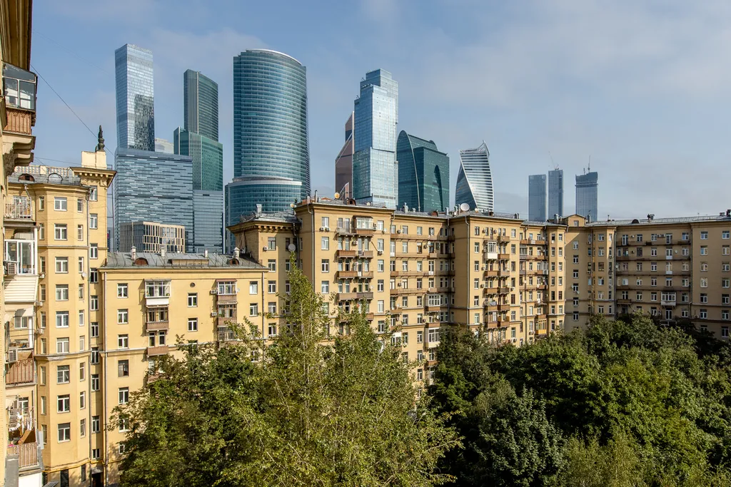 Квартира 2-ком квартира с видом на башни Москва-сити — Москва
