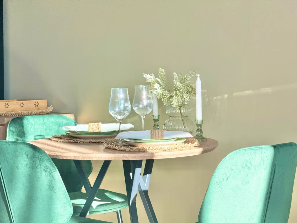 Boho sunset studio sea & mountain view