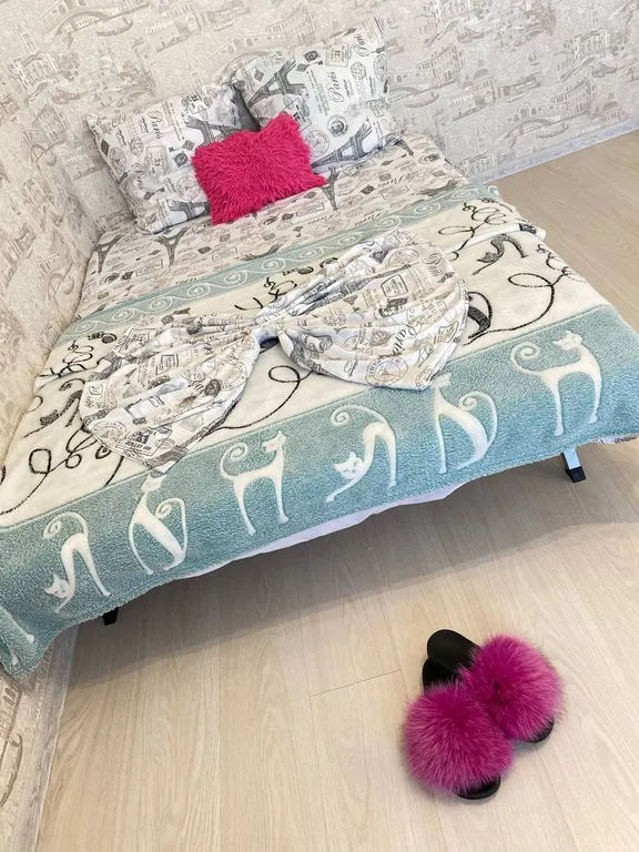 Уютная квартира в новом доме рядом с детским парком атракционов