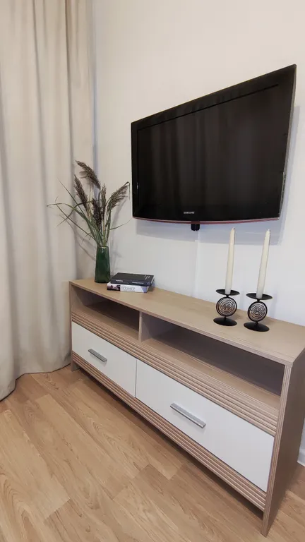 Симпатичная студия на высоком этаже