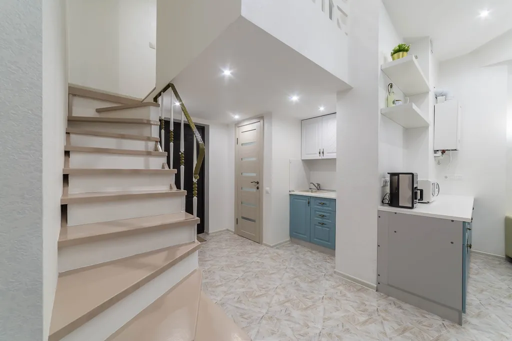 Двухуровневая квартира с видом на море и горы