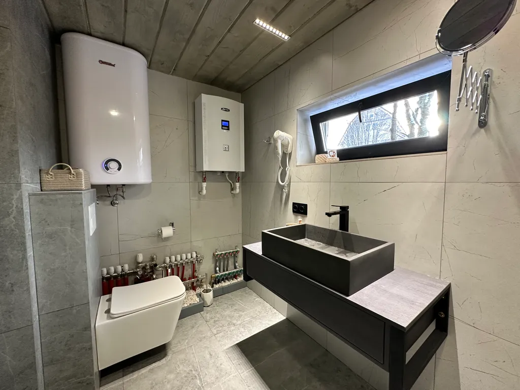 Коттедж Дом с баней, включенной в стоимость, в поселке бизнес-класса — Семеновское