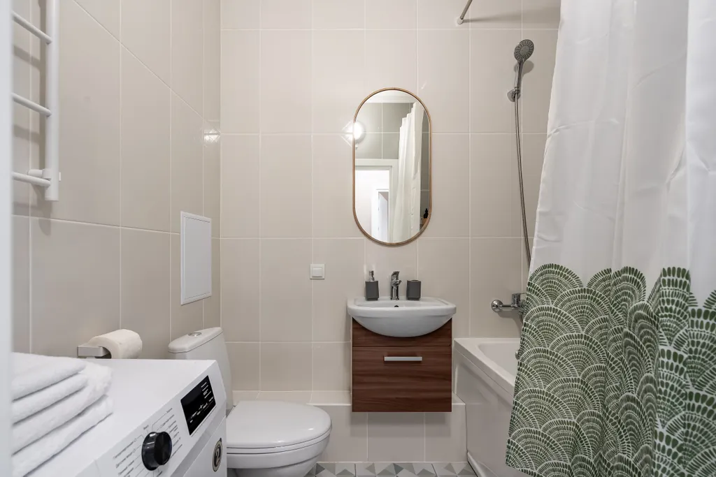 Квартира Квартира Евро-двушка Лаймовый щербет — Шушары