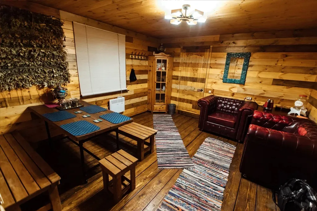 Деревенская изба с городским комфортом