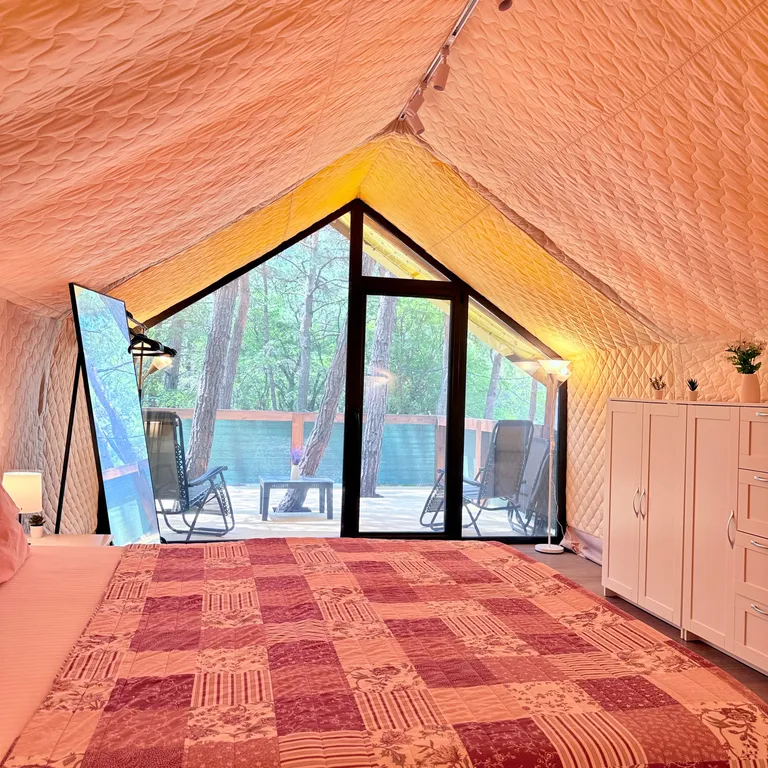 Коттедж Коттедж Глэмпинговая палатка Сафари-тент — Геленджик