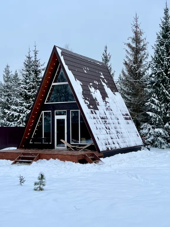 Коттедж Уютный романтический домик А-фрейм — аренда посуточно в Наро-Фоминск